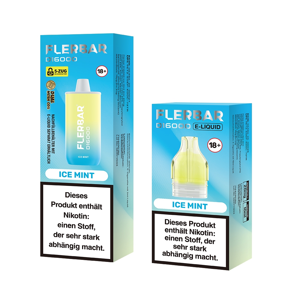 Flerbar D16000 - Ice Mint