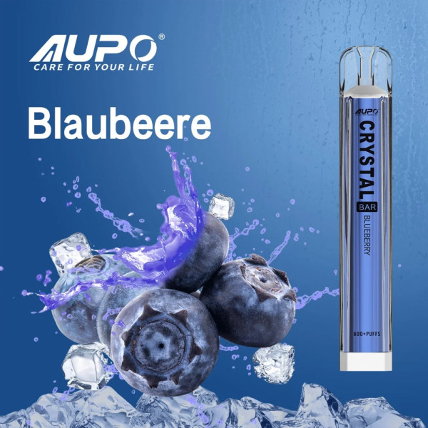 Aupo Crystal Vape 600 - Blueberry 20mg