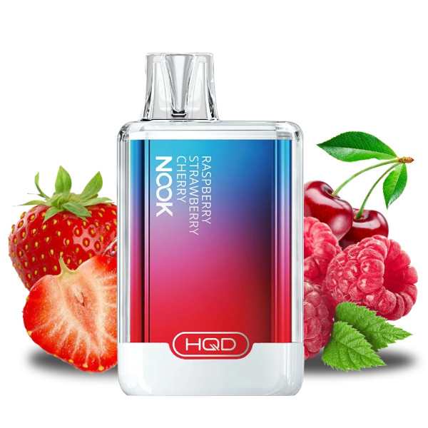 HQD E-Shisha Nook - Raspberry Strawberry Cherry
