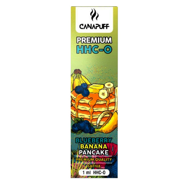 Canapuff Premium HHC - Blueberry Banana Pancake 96%