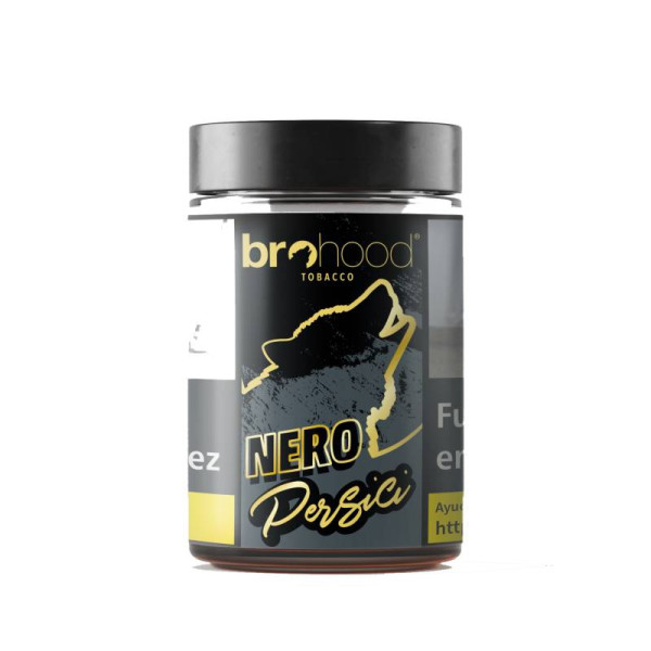 Brohood Tobacco Nero 25g - Persici