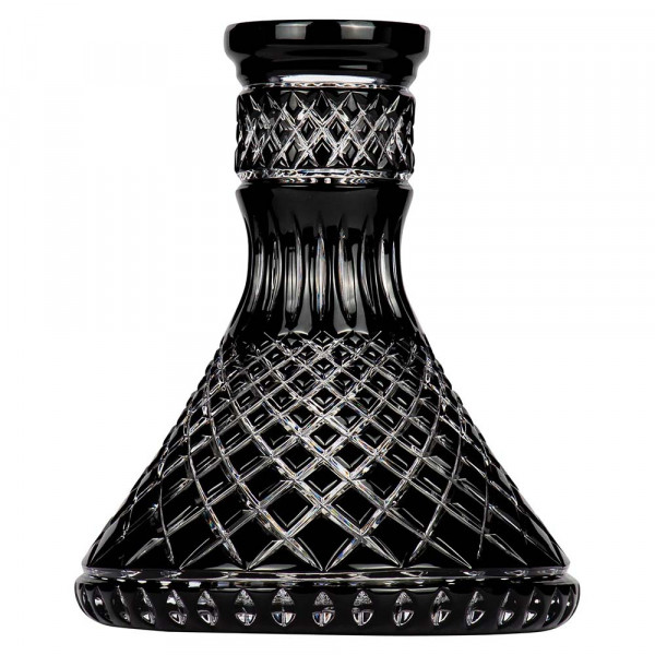 Moze Exclusive Glass Cone Crown Cut - Black