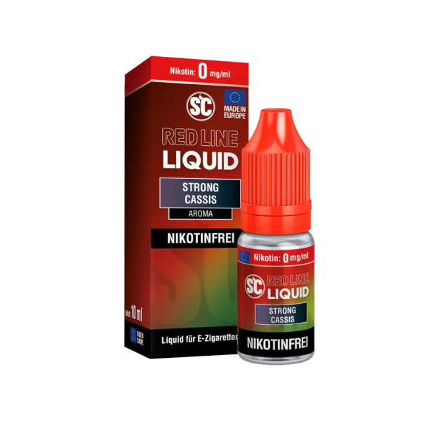SC Red Line Liquid 0mg - Strong Cassis