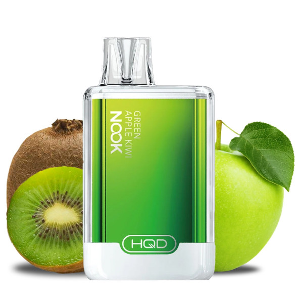 HQD E-Shisha Nook - Green Apple Kiwi