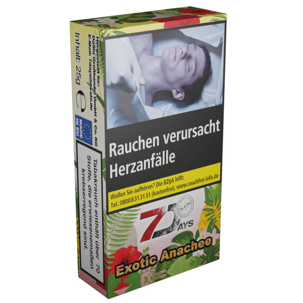7 Days Tabak Platin 25g - Exotic Anachee