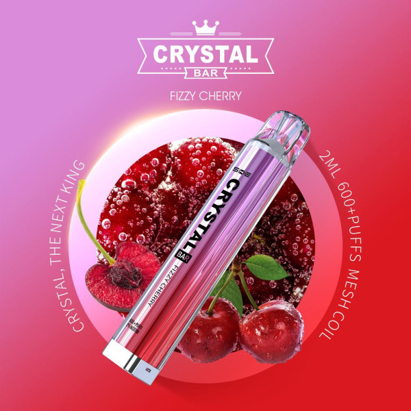 SKE Crystal Bar 600 - Fizzy Cherry 20mg