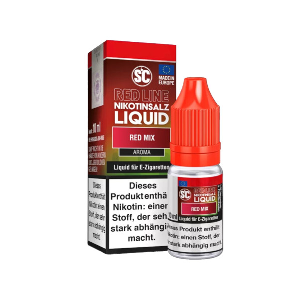 SC Red Line Liquid 0mg - Red Mix