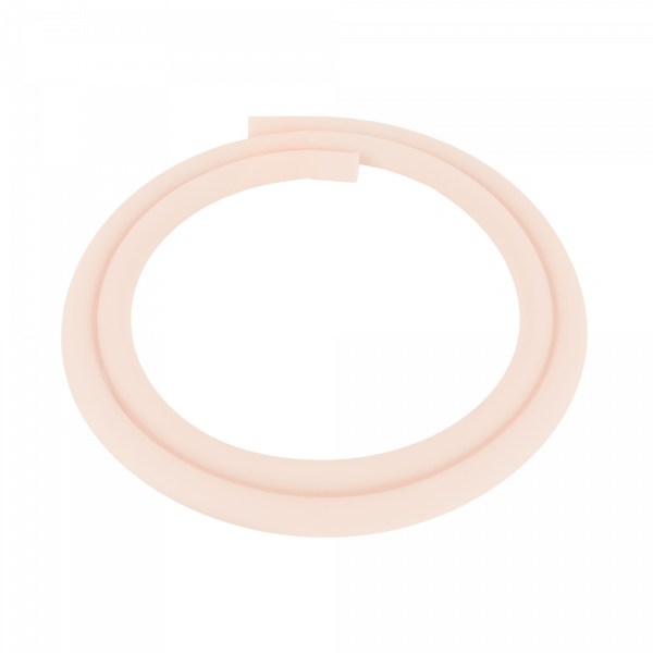 Silikonschlauch Matt - Transparent Pink