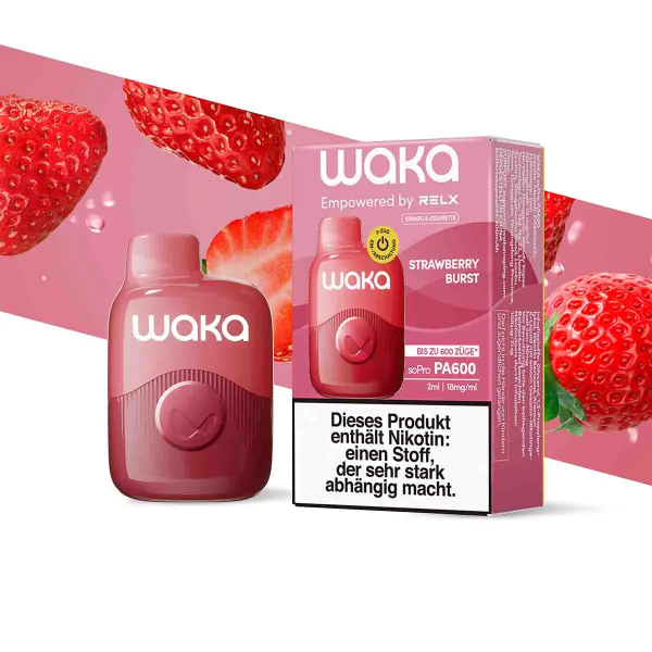Waka soPro PA600 Vape - Strawberry Burst