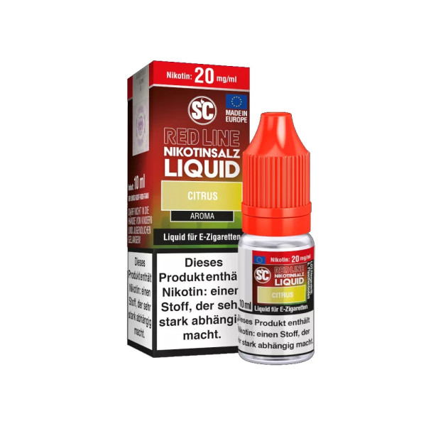 SC Red Line Nikotinsalz Liquid 10mg - Citrus