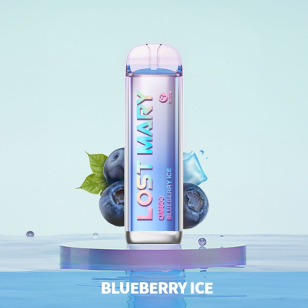 Elfbar Lost Mary QM600 E-Shisha 20mg - Blueberry Ice