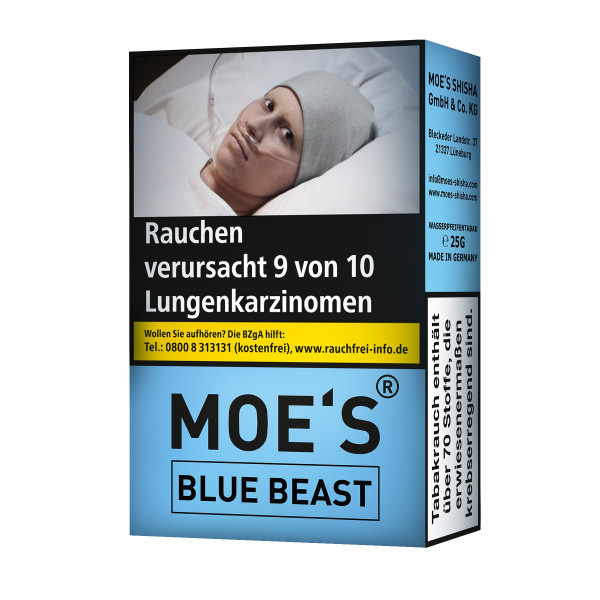 MOE'S Tabak 25g - Blue Beast