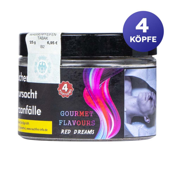 Gourmet Flavours Tabak 25g - Red Dreams