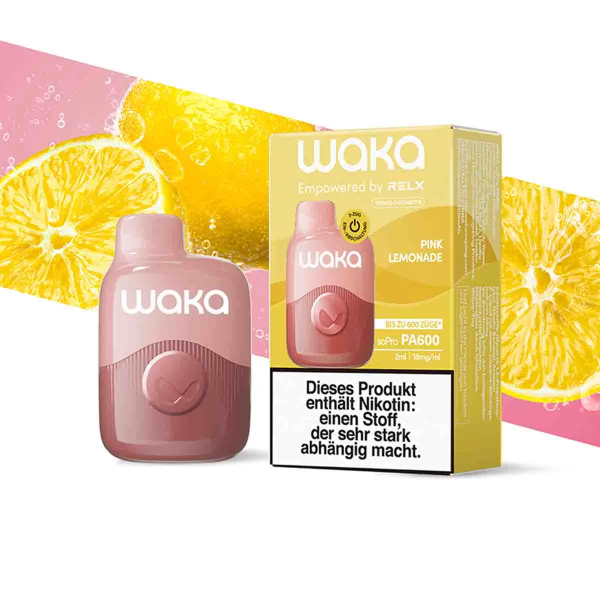 Waka soPro PA600 Vape - Pink Lemonade