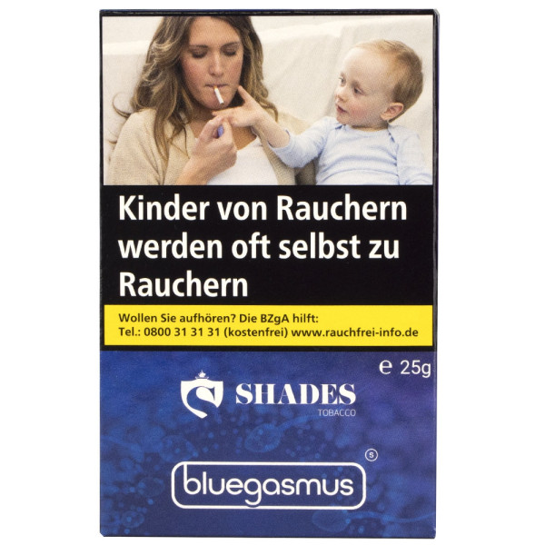 Shades Tobacco 25g - Bluegasmus