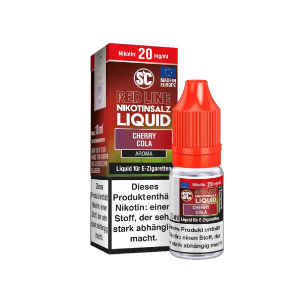 SC Red Line Nikotinsalz Liquid 20mg - Cherry Cola