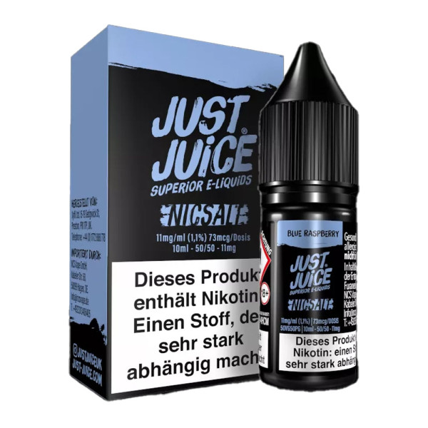 Just Juice Nikotinsalz Liquid 20mg - Blue Raspberry