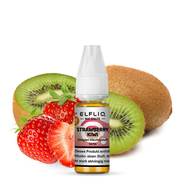 ELFLIQ Nikotinsalz Liquid 10mg - Strawberry Kiwi