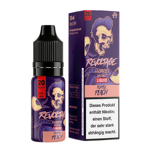 Revoltage Nikotinsalz Liquid 20mg - Purple Peach