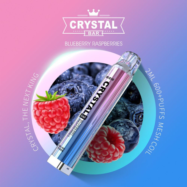 SKE Crystal Bar 600 - Blueberry Raspberries 20mg