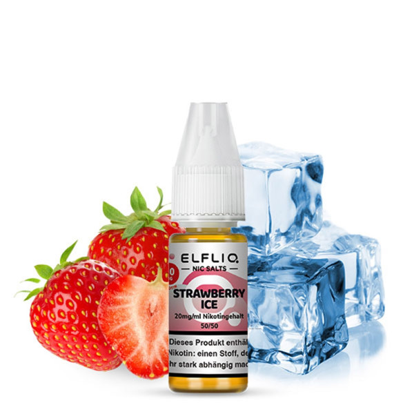 ELFLIQ Nikotinsalz Liquid 20mg - Strawberry Ice