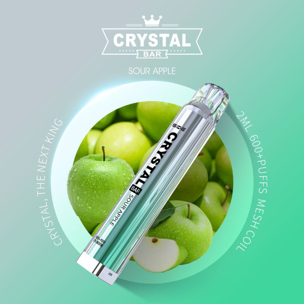 SKE Crystal Bar 600 - Sour Apple 20mg