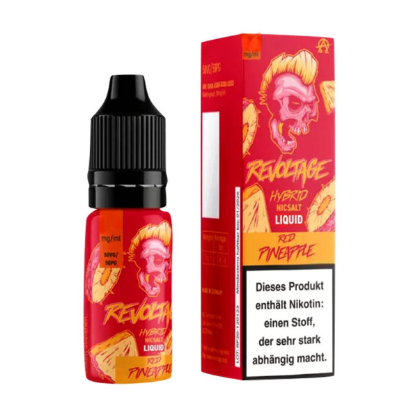 Revoltage Nikotinsalz Liquid 0mg - Red Pineapple