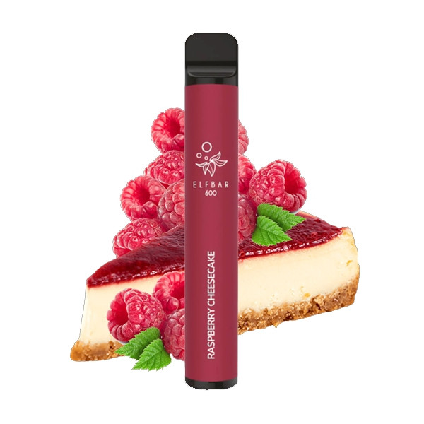 Elfbar 600 CP Einweg E-Shisha 20mg - Raspberry Cheesecake