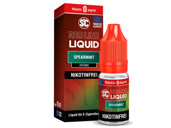 SC Red Line Liquid 0mg - Spearmint