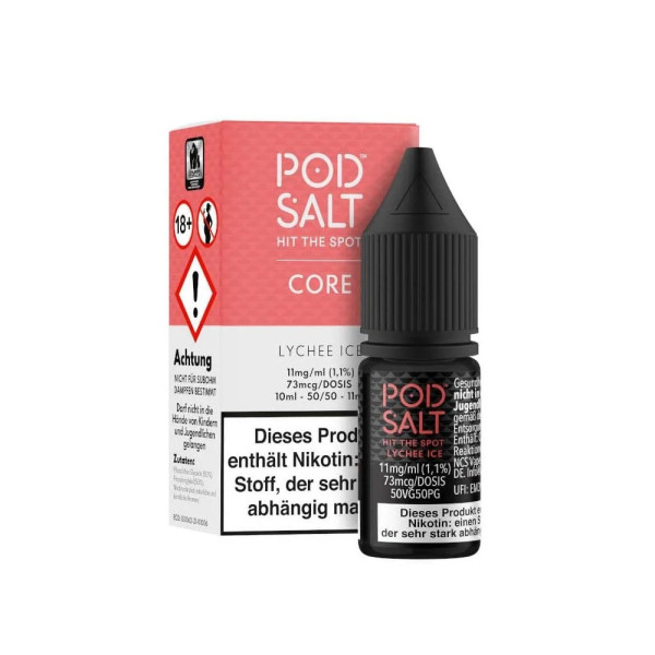 POD SALT Core Liquid 20mg - Lychee Ice