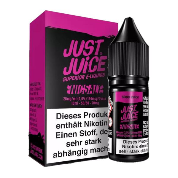 Just Juice Nikotinsalz Liquid 20mg - Berry Burst