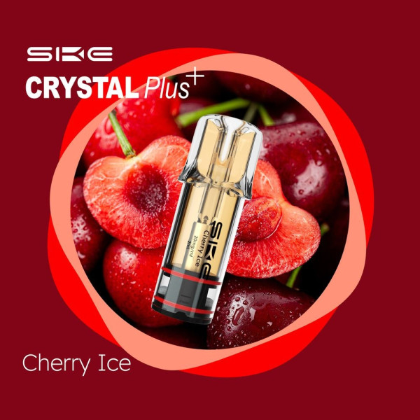 SKE Crystal Plus POD (2er Pack) - Cherry Ice