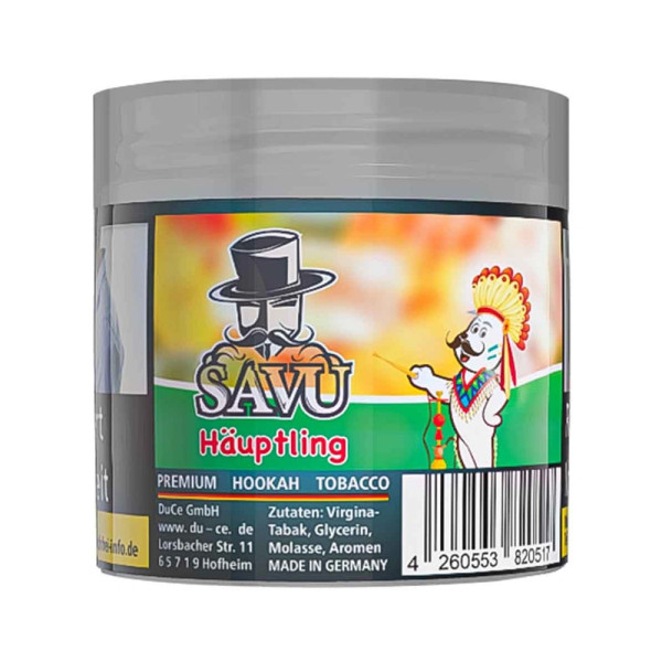 Savu Premium Tobacco 25g - Häuptling