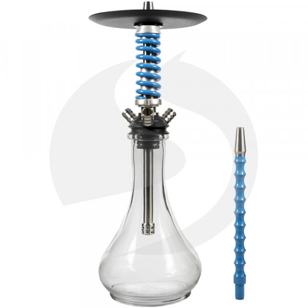 Mamay Customs Coilover Micro Drop - Silver/Light Blue