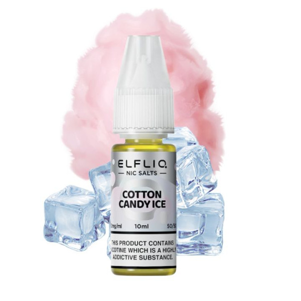 ELFLIQ Nikotinsalz Liquid 20mg - Cotton Candy Ice