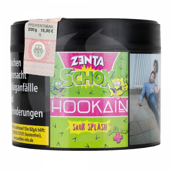 Hookain Tobacco 200g - Zenta Schox Sour Splash