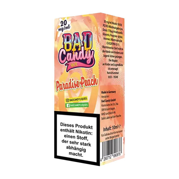Bad Candy Vape 20mg - Paradise Peach