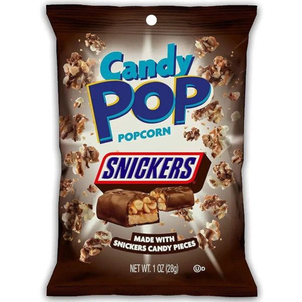 Candy Pop Popcorn Snickers 28g