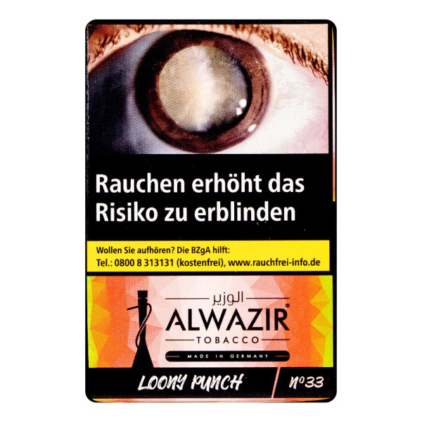 Al Wazir Tobacco 20g - No. 33 Loony Punch