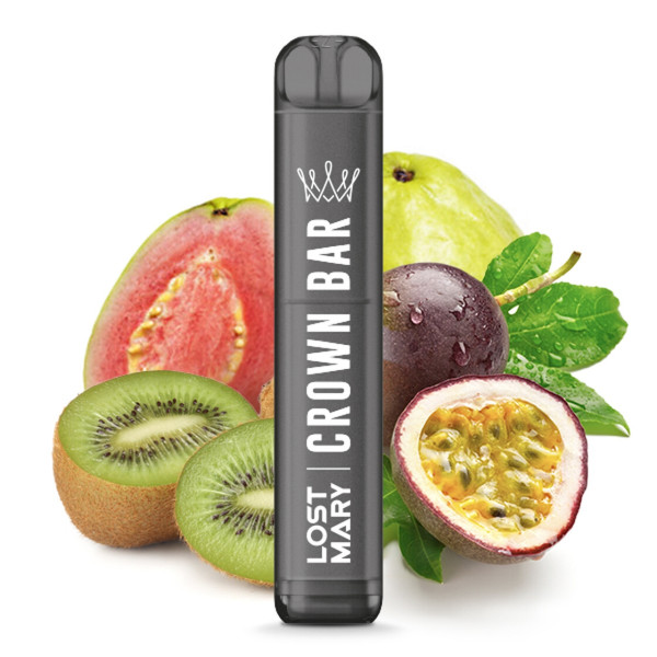 Crown Bar Vape - Kiwi Passion Fruit Guave