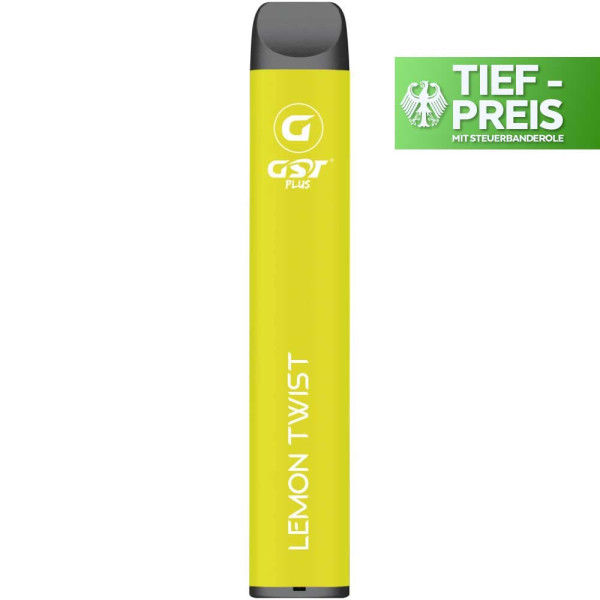 GST Plus Einweg Vape - Zitrone Twist