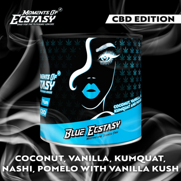 Moments of Ecstasy Aromaträger Edition CBD 150g - Blue Ecstasy