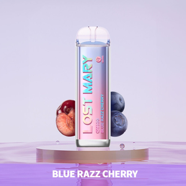 Elfbar Lost Mary QM600 E-Shisha 20mg - Blue Razz Cherry