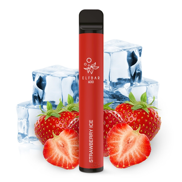 Elfbar 600 Einweg E-Shisha 20mg - Strawberry Ice