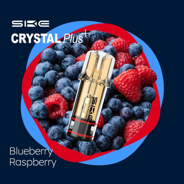 SKE Crystal Plus POD (2er Pack) - Blueberry Raspberry