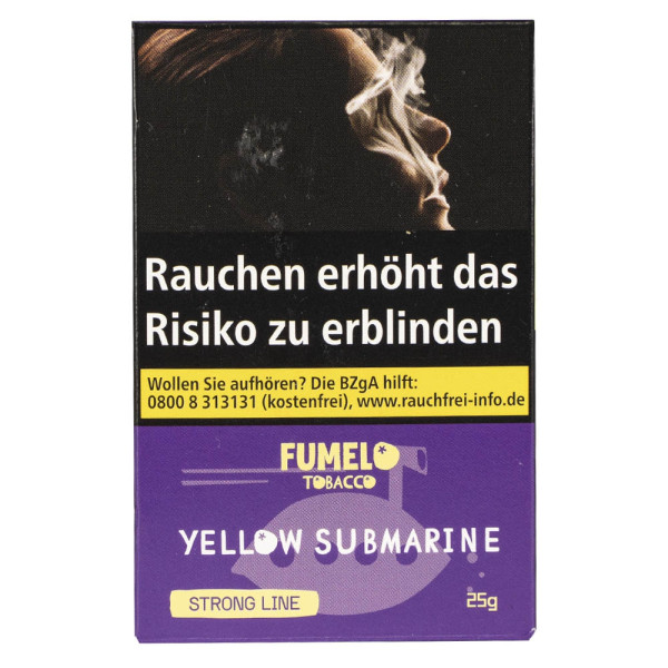 Fumelo Tobacco Strong Line 25g - Yellow Submarine