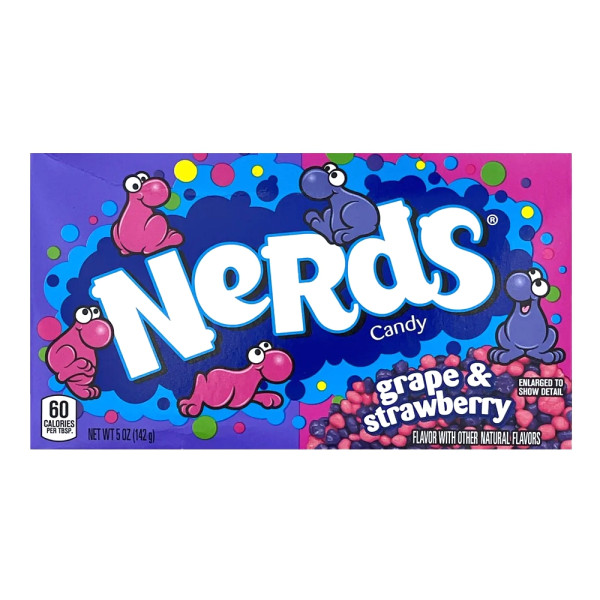 Nerds Candy - Grape & Strawberry 142g