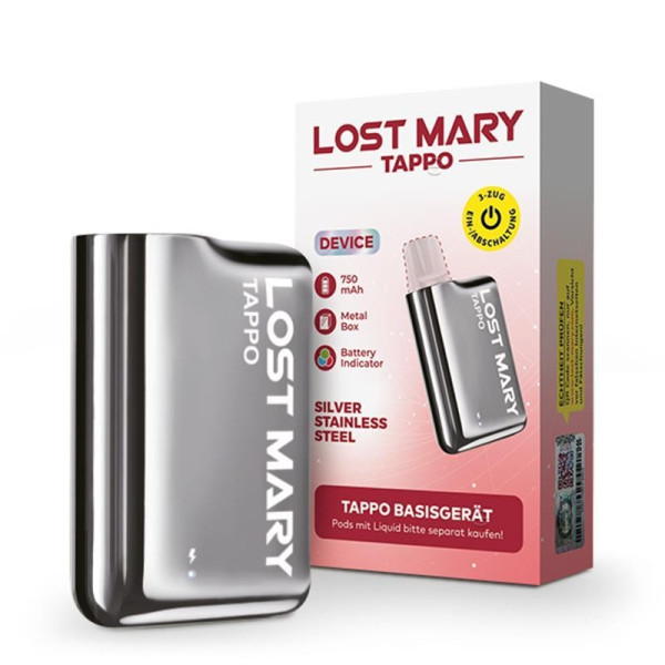 Elfbar Lost Mary Tappo Basisgerät - Silver Stainless Steel