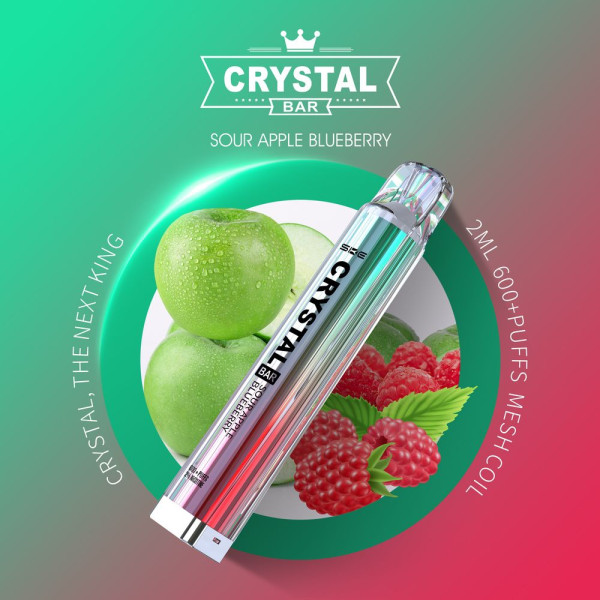 SKE Crystal Bar 600 - Sour Apple Blueberry 20mg