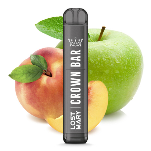 Crown Bar Vape - Peach Green Apple